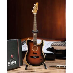 Axe Heaven Fender Acoustasonic Telecaster - Sunburst Mini Guitar